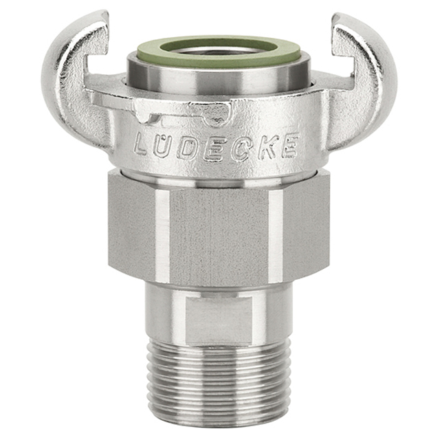 EDELSTAHL-SCHRAUBKUPPLUNG DIN 3238 G 3/4" AG, 1.4401 EDELSTAHL-SCHRAUBKUPPLUNG DIN 3238 G 3/4" AG, 1.4401